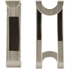 image:imageSpectrum Over Cabinet Door Hook 2 Pack Kitchen Cabinet Organizer for Towel Holder Storage Over the Cabinet Hooks for Hand Towels and Dish Cloths Brushed NickelBrushed Nickel