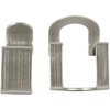 image:imageSpectrum Over Cabinet Door Hook 2 Pack Kitchen Cabinet Organizer for Towel Holder Storage Over the Cabinet Hooks for Hand Towels and Dish Cloths Brushed NickelBrushed Nickel