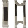 image:imageSpectrum Over Cabinet Door Hook 2 Pack Kitchen Cabinet Organizer for Towel Holder Storage Over the Cabinet Hooks for Hand Towels and Dish Cloths Brushed NickelBrushed Nickel