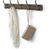 image:imageSpectrum Richmond 5 Hook Coat Rack Wall Mount for Entryway Storage and Hat Rack Organization Wall Mounted Coat Hooks for Towel Rack Purse Rack and Key Rack Coffee and Industrial Gray