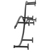 image:imageSpectrum Sweep Decorative Metal Coat Rack 8 Hook Wall Mounted Hook Rail for Hanging Coats Hats Bags and More Easy Install Heavy Duty Steel Organizer for Entryway Bathroom Bedroom Decor Satin NickelBlack