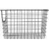 image:imageSpectrum Wire Scoop Basket Storage Bin Industrial Gray Medium Metal Wire Basket Organizer for Kitchen Pantry Wire Storage Bins Heavy Duty Rectangle Wire Storage for Kitchen OrganizationMedium 2 Pack