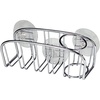 image:imageSpectrum Ashley Sink Sponge and Brush Holder with Suction Cups 2 in 1 Sink Caddy Bronze No Rust Easy Mount Suction Cup Kitchen Sink Sponge and Brush Holder Hanging Wire Cradle Promotes Quick Drying1 EA
