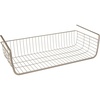 image:imageSpectrum Diversified Ashley Large Cabinet Shelf Basket InCabinet Storage Shelf Kitchen Cabinet amp Pantry Organization amp Storage Bathroom Cabinet BasketSatin Nickel Pc