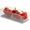 image:imageSpectrum Hexa inFridge Large Refrigerator Organizer Bin for Storage and Organization of Fruit Vegetables Produce and More 15 x 6 x 42515 x 6 x 425