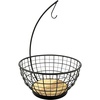 image:imageSpectrum Madison Fruit Tree for Storage and Display of Fruit Vegetables Produce on Kitchen Counter Dining Room Table Light WoodBlack