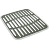 image:imageSpectrum Small Sink Mat Protector for Kitchen Sink with Raised Feet for Quick Drying and Water Flow Soft Rubber Non Slip Surface Protects Dishes Glassware for Stainless Steel Sinks ButtercreamThyme