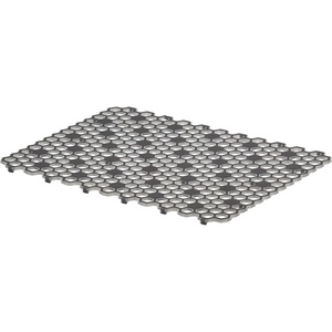 image:imageSpectrum Diversified Hexa Raised Feet QuickDrying HeavyDuty Protector with NonSlip Surface Large Farmhouse Sink Mat FrostGray118 x 16
