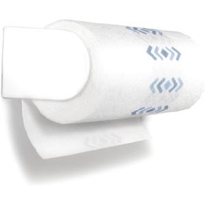 image:imageSpectrum Diversified Magnetic Paper Towel Holder Magnetic Mounted Paper Towel Dispenser for Kitchen amp Garage Holds Both Standard amp Jumbo Rolls