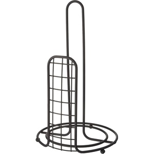 image:imageSpectrum Grid Paper Towel Holder Roll Dispenser Stand for Kitchen Countertop amp Dining Room Table Industrial GrayIndustrial Gray