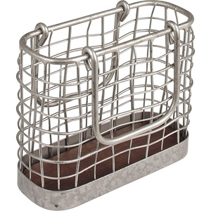 image:imageSpectrum Leaf Vertical Napkin Holder for Table amp Kitchen Countertop Organization Metal Napkin Dispenser with Weighted Base Keeps Paper Napkin Holders Standing for Dining Room Dcor BlackZinc