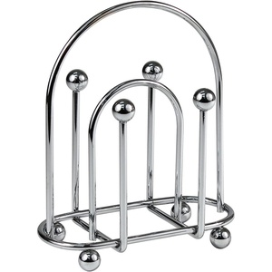 image:imageSpectrum Leaf Vertical Napkin Holder for Table amp Kitchen Countertop Organization Metal Napkin Dispenser with Weighted Base Keeps Paper Napkin Holders Standing for Dining Room Dcor BlackChrome