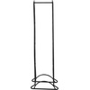 image:imageSpectrum Curve 4 Bottle Wine Rack Holder for Bar amp Countertop Bottle Storage Modern Vertical Sturdy Steel Wire Rack Holds Standard amp Jumbo Bottles Standing Organizer for Kitchen Pantry Matte Black