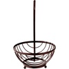 image:imageSpectrum Diversified Ashley Fruit Tree amp Basket Banana Hanger amp Fruit Basket Produce Saver Banana Holder amp Open Wire Fruit Bowl for Kitchen Counter amp Dining Table 57824Bronze