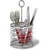 image:imageSpectrum Diversified Contempo Silverware CaddyHolder Chrome