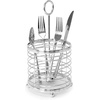 image:imageSpectrum Diversified Contempo Silverware CaddyHolder Chrome