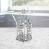 image:imageSpectrum Diversified Contempo Silverware CaddyHolder Chrome