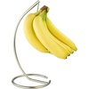 image:imageSpectrum Diversified Euro Banana Holder Countertop Fruit Tree Sturdy Steel Banana Hanger amp Soft Pretzel Display for Home or Bar Countertop Food Storage Satin Nickel 42978Satin Nickel