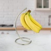 image:imageSpectrum Diversified Euro Banana Holder Countertop Fruit Tree Sturdy Steel Banana Hanger amp Soft Pretzel Display for Home or Bar Countertop Food Storage Satin Nickel 42978Satin Nickel