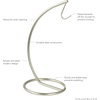 image:imageSpectrum Diversified Euro Banana Holder Countertop Fruit Tree Sturdy Steel Banana Hanger amp Soft Pretzel Display for Home or Bar Countertop Food Storage Satin Nickel 42978Satin Nickel
