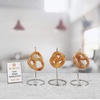 image:imageSpectrum Diversified Euro Banana Holder Countertop Fruit Tree Sturdy Steel Banana Hanger amp Soft Pretzel Display for Home or Bar Countertop Food Storage Satin Nickel 42978Satin Nickel