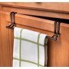 image:imageSpectrum Diversified OvertheCabinetDoor Towel Bar NoInstallation Kitchen Towel Rack Over the Cabinet Towel Rack With Padded Brackets Bathroom Towel Stand Bronze 76424Bronze