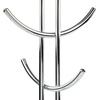 image:imageSpectrum Euro Modern Mug Stand for Coffee Cups Mugs Espresso Teacups Kitchen Organizer Standing Cup Tree for 6 Mugs Sturdy Steel Base with Six Hook Arms Support Most Sizes BlackChrome