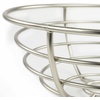 image:imageSpectrum Euro Wire Fruit Basket for Kitchen Countertop Storage Sturdy Steel Metal Wire Decorative Fruit Bowl for Fresh Produce Vegetables Bread amp Snacks Modern Open Design for Airflow Satin NickelMedium