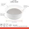 image:imageSpectrum Extra Large Tall Lazy Susan Organizer 1225 in Oyster Gray XL High Wall Turntable Rotating for Kitchen Countertop Table Bathroom Cabinet Refrigerator Pantry Shelf Under Stink OrganizationOyster Gray