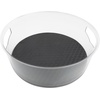 image:imageSpectrum Extra Large Tall Lazy Susan Organizer 1225 in Oyster Gray XL High Wall Turntable Rotating for Kitchen Countertop Table Bathroom Cabinet Refrigerator Pantry Shelf Under Stink OrganizationCharcoal