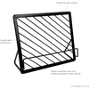 image:imageSpectrum Finley Cookbook Holder for Organization of Recipe Books and Tablets in Kitchen Dining Room and More