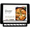 image:imageSpectrum Finley Cookbook Holder for Organization of Recipe Books and Tablets in Kitchen Dining Room and More