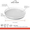image:imageSpectrum XL Lazy Susan Organizer 1225 in for Large Cabinet Fridge Pantry Table Shelf Bath Kitchen Organization Oyster Gray Extra Large Rotating Turntable Storage for Condiments Spice Bottles
