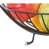 image:imageSpectrum Yumi Arched Fruit Bowl for Dining Room Table Kitchen Counter Fruit Organizer Black Wire Fruit Basket Stand for Fresh Produce Vegetables and Bread Sturdy Steel Open Design Home DecorBlack