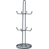 image:imageSpectrum Yumi Coffee Cup Holder Rack for Kitchen Countertop amp Coffee Bars 8 Hook Mug Tree Stand Sturdy Metal Stand for Organizing Espresso amp Tea Cups or Large Mugs Black