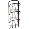 image:imageSpectrum Diversified Ashley Vertical Letter Holder amp Key Rack Wall Mount Bronze
