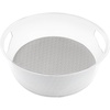 image:imageSpectrum Extra Large Tall Lazy Susan Organizer 1225 in Oyster Gray XL High Wall Turntable Rotating for Kitchen Countertop Table Bathroom Cabinet Refrigerator Pantry Shelf Under Stink OrganizationOyster Gray