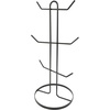 image:imageSpectrum Finley 6 Mug Coffee Cup Tree Holder for Countertop Kitchen Storage amp Organization of Coffee Mugs Tea Cups Espresso Cups Sturdy Metal Stand Cup Tree Stand Black