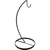 image:imageSpectrum Finley Modern Matte Black Metal Banana Holder Stand for Countertop Stability Sturdy Steel Hanging Fruit Tree Hook for Grapes and Vine Tomatoes Even Ripening and Freshness Kitchen Organizer