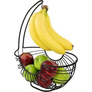 image:imageSpectrum Diversified Contempo Ellipse Stand Fruit Tree for Produce Storage in Kitchen Black