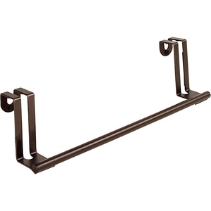 image:imageSpectrum Diversified OvertheCabinetDoor Towel Bar NoInstallation Kitchen Towel Rack Over the Cabinet Towel Rack With Padded Brackets Bathroom Towel Stand Bronze 76424Bronze