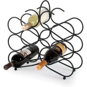 image:imageSpectrum Diversified Scroll Wine Rack Black