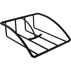 image:imageSpectrum Euro Napkin Holder for Table Kitchen Organizer for Counter Dining Room Table Modern Sturdy Metal Flat Napkin Dispenser with Weighted Tension Arm Home Storage for Paper Cocktail Napkin Black