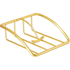 image:imageSpectrum Euro Napkin Holder for Table Kitchen Organizer for Counter Dining Room Table Modern Sturdy Metal Flat Napkin Dispenser with Weighted Tension Arm Home Storage for Paper Cocktail Napkin Gold