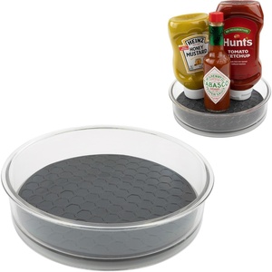 image:imageSpectrum Lazy Susan Organizer Hexa Round Small 1Pack  Lazy Susan Turntable for Cabinet Refrigerator Pantry Table amp Shelf  Rotating amp Spinning Pantry Organization amp Storage for Fridge