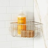 image:imageSpectrum Diversified Contempo Corner Shower Basket Stainless steelCorner