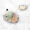 image:imageSpectrum Diversified Contempo Corner Shower Basket Stainless steelMedium