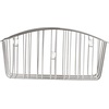 image:imageSpectrum Diversified Contempo Corner Shower Basket Stainless steelMedium