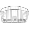 image:imageSpectrum Diversified Contempo Corner Shower Basket Stainless steelMedium