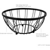 image:imageSpectrum Diversified Contempo Small Fruit Bowl Classic Kitchen Design for Produce Storage Basket Holder Countertop Dcor amp Kitchen Organization Traditional Dcor BlackBlack
